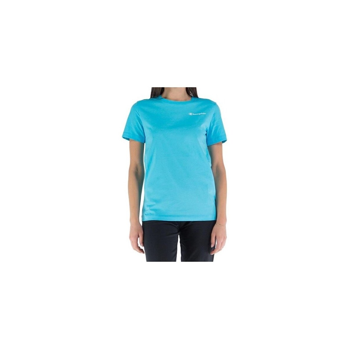 Abbigliamento Donna T-shirt maniche corte Champion 114912BS128 Blu