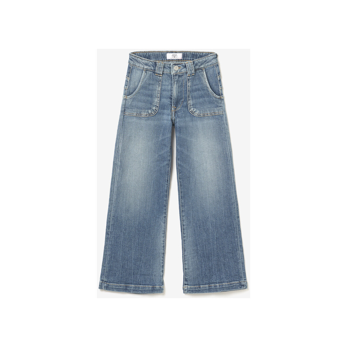 Abbigliamento Bambina Jeans Le Temps des Cerises Jeans  pulp flare, lunghezza 34 Blu