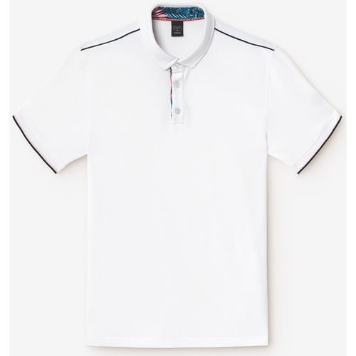 Abbigliamento Uomo T-shirt & Polo Le Temps des Cerises Polo COTREL Bianco