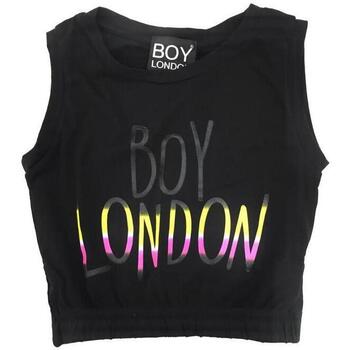 Abbigliamento Bambina Top / T-shirt senza maniche Boy London CNBL0151J 2000000187143 Nero