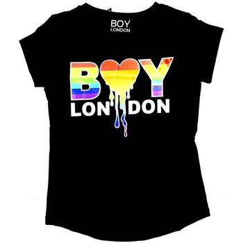 Abbigliamento Bambina T-shirt & Polo Boy London TSBL0179J 2000000171449 Nero