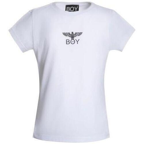 Abbigliamento Unisex bambino T-shirt maniche corte Boy London TSBL0107J 2000000171746 Bianco
