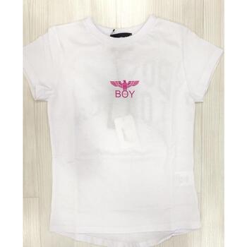 Abbigliamento Bambina T-shirt & Polo Boy London TSBL0150J 2000000171494 Bianco