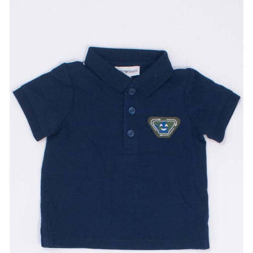 Abbigliamento Bambino T-shirt & Polo Emporio Armani  Blu