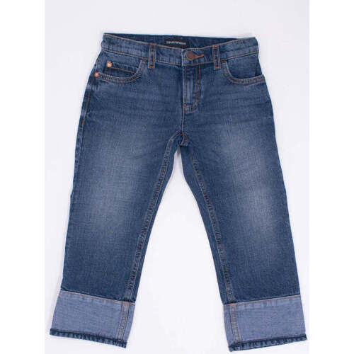 Abbigliamento Unisex bambino Jeans Emporio Armani  Blu