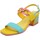 Scarpe Donna Sandali Menbur Sandali Donna in Eco Pelle, fibbia regolabile - 24052 Multicolore