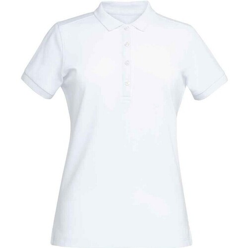 Abbigliamento Donna T-shirt & Polo Brook Taverner BK614 Bianco