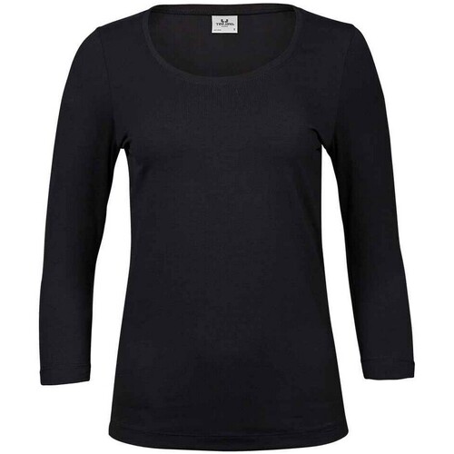 Abbigliamento Donna T-shirts a maniche lunghe Tee Jays PC5238 Nero