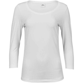 Abbigliamento Donna T-shirts a maniche lunghe Tee Jays  Bianco