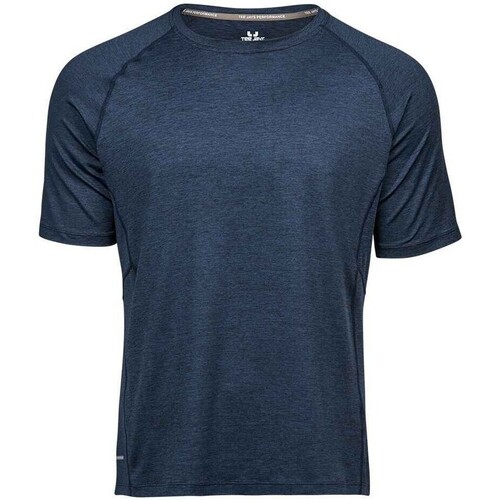 Abbigliamento Uomo T-shirts a maniche lunghe Tee Jays PC5239 Blu