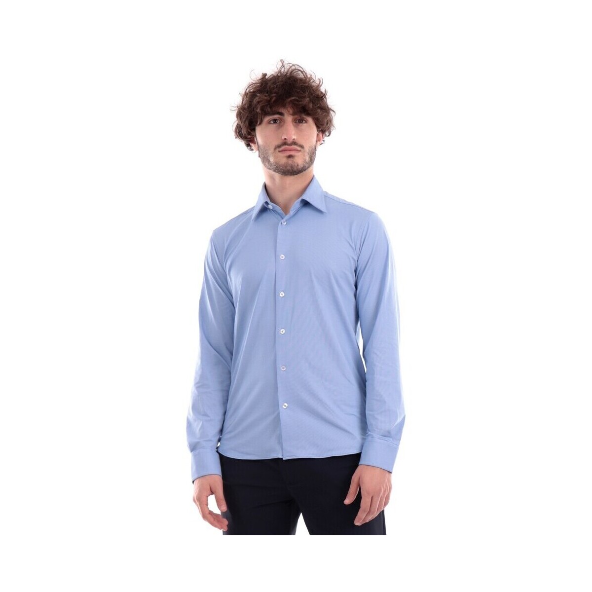 Abbigliamento Uomo Camicie maniche lunghe Rrd - Roberto Ricci Designs S23183 Blu
