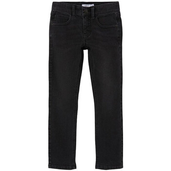Abbigliamento Bambino Jeans slim Name it 13209538 Nero