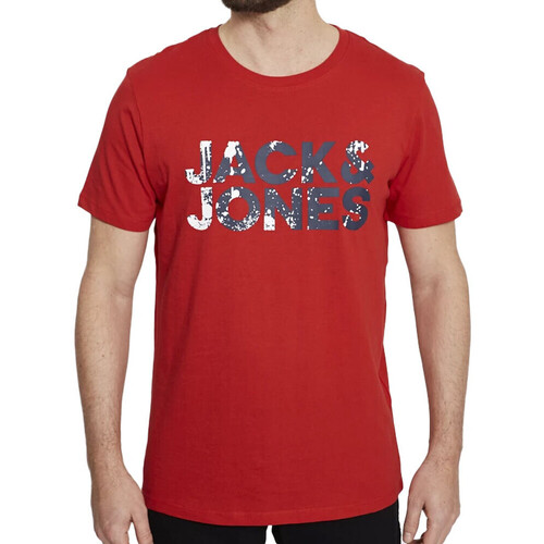 Abbigliamento Uomo T-shirt & Polo Jack & Jones 12213387 Rosso