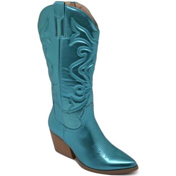 Scarpe Donna Stivali Malu Shoes Stivali donna camperos texani stile western dettagli laser turc Multicolore