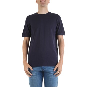 Abbigliamento Uomo T-shirt maniche corte Yes Zee M716-DH00 Blu