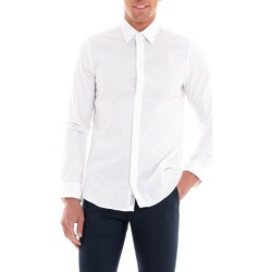 Abbigliamento Uomo Camicie maniche lunghe MICHAEL Michael Kors MK0DS01001 Bianco