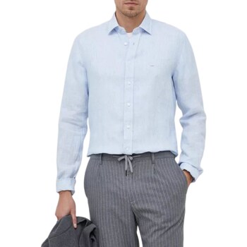 Abbigliamento Uomo Camicie maniche lunghe MICHAEL Michael Kors MK0DS01098 Blu