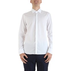 Abbigliamento Uomo Camicie maniche lunghe Manuel Ritz 3430E651-233221 Bianco