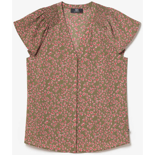 Abbigliamento Donna Top / T-shirt senza maniche Le Temps des Cerises Top NORINE Verde