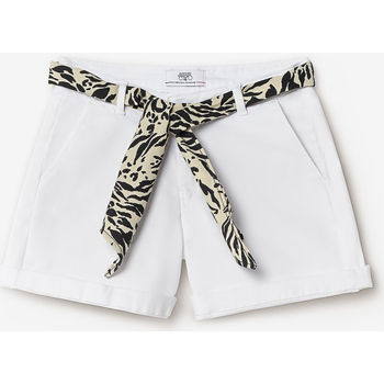 Abbigliamento Donna Shorts / Bermuda Le Temps des Cerises Shorts VELI2 Bianco