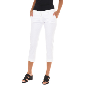 Abbigliamento Donna Pantaloni Met 70DBF0508-O025-0001 Bianco