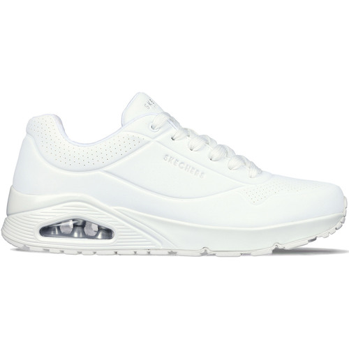 Scarpe Uomo Sneakers Skechers Uno - Stand On Air Bianco