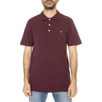 Abbigliamento Uomo T-shirt & Polo Farah Blanes  Polo Bordeaux