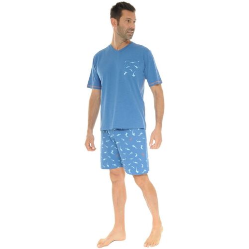 Abbigliamento Uomo Pigiami / camicie da notte Christian Cane WINSTON Blu