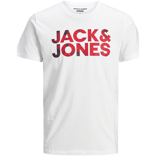 Abbigliamento Bambino T-shirt & Polo Jack & Jones 12237270 Bianco