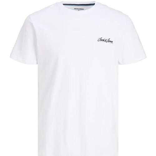 Abbigliamento Bambino T-shirt & Polo Jack & Jones 12237337 Bianco
