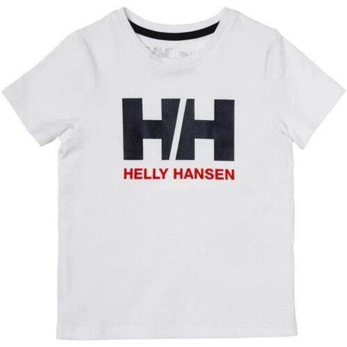Abbigliamento Bambino T-shirt maniche corte Helly Hansen  Bianco