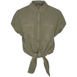 Abbigliamento Donna Camicie Pieces 17124357 VINSTY-DEPP LICHEN GREEN Verde