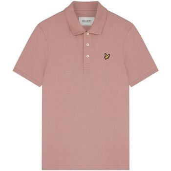 Abbigliamento Uomo T-shirt & Polo Lyle & Scott SP400VOG POLO SHIRT-W868 HUTTON PINK Rosa