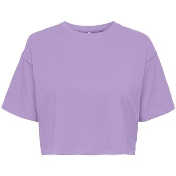 Abbigliamento Donna T-shirt & Polo Only 15252473 MAY-PURPLE ROSE Rosa