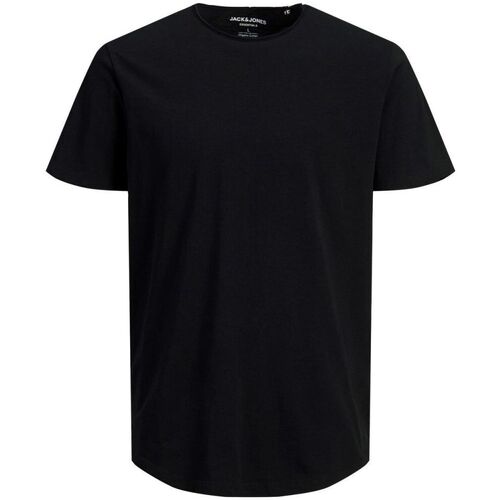 Abbigliamento Uomo T-shirt & Polo Jack & Jones 12182498 BASHER-BLACK Nero