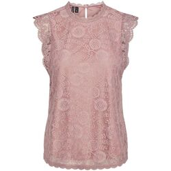 Abbigliamento Donna Top / T-shirt senza maniche Pieces 17120454 OLLINE-WOODROSE Rosa