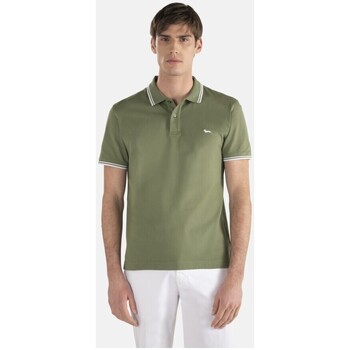 Abbigliamento Uomo T-shirt & Polo Harmont & Blaine - POLO CON PROFILO Verde