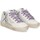 Scarpe Donna Sneakers 4B12 kyle D731 bianco canarino Bianco