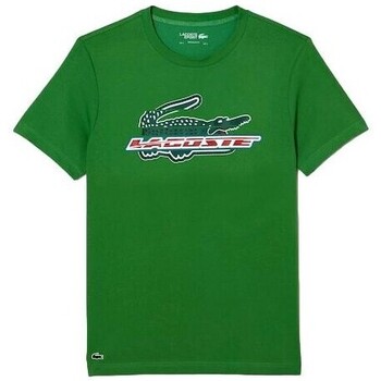 Abbigliamento Uomo T-shirt maniche corte Lacoste CAMISETA HOMBRE   SPORT TH5156 Verde
