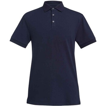 Abbigliamento Uomo T-shirt & Polo Brook Taverner BK613 Blu