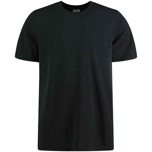 Abbigliamento Uomo T-shirts a maniche lunghe Kustom Kit K530 Nero