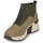 Scarpe Donna Sneakers alte Rieker N6352-52 Grigio / Kaki