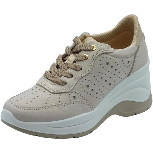 Scarpe Donna Sneakers IgI&CO 3655033 Nabuk Lumiere Beige