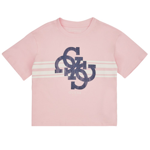 Abbigliamento Bambina T-shirt maniche corte Guess J3YI36 Rosa