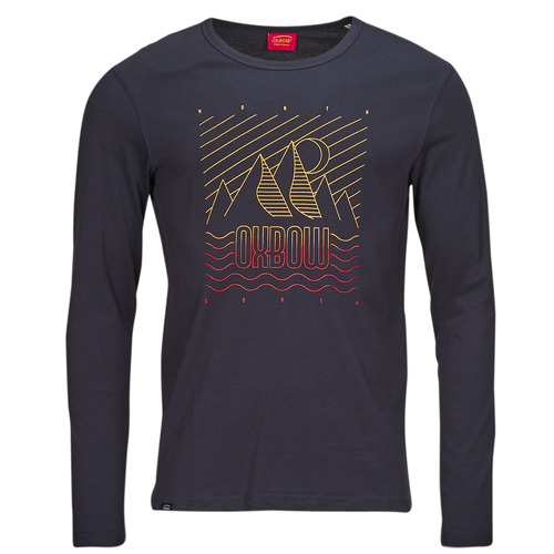 Abbigliamento Uomo T-shirts a maniche lunghe Oxbow TAGNO Marine