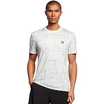 Abbigliamento Uomo T-shirt maniche corte Lyle & Scott T-shirt  Grid Bianco