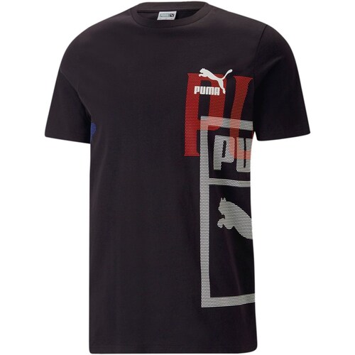 Abbigliamento Uomo T-shirt maniche corte Puma 538187 Nero