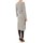 Abbigliamento Donna Vestiti By La Vitrine Robe Plume gris clair Grigio