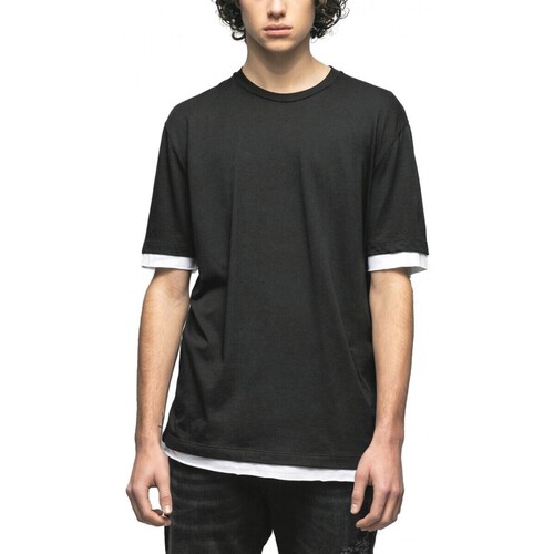 Abbigliamento Uomo T-shirt & Polo GaËlle Paris T-Shirt In Jersey Modal Nero