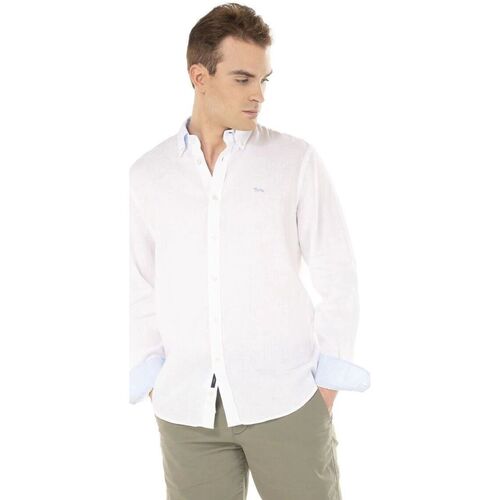 Abbigliamento Uomo Camicie maniche lunghe Harmont & Blaine CRF014010883M BI 2000000014432 Bianco
